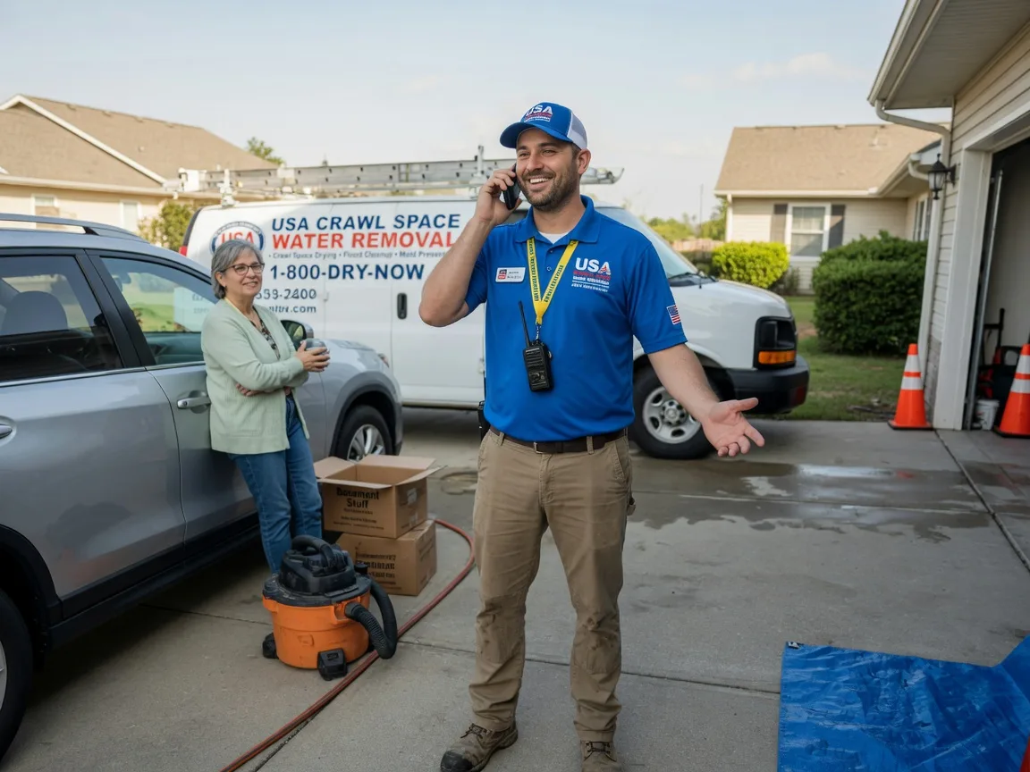Crawl Space Water Removal Rochelle, VA FAQs